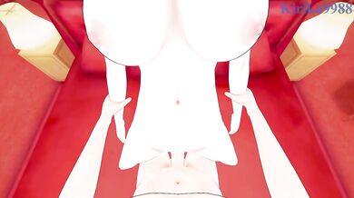 Genshin Impact Alice Destroyed Gushing Cumshot 3D Hentai