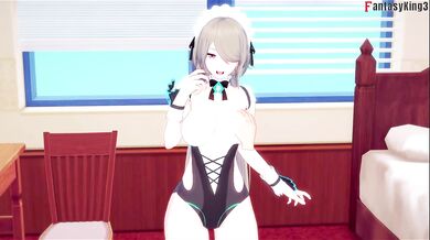 POV Maid Rita Rossweisse Destroyed Gushing Choked Anonymous Hot Mess Maid POV