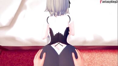 POV Maid Rita Rossweisse Destroyed Gushing Choked Anonymous Hot Mess Maid POV