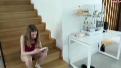 Liv Lauren and Oksana Katysheva Get Destroyed by Huge Cock in Backstage Cuckold Threesome with Anal Hook and Pussy Licking Cum