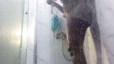 Amateur Shower Session Destroyed With elephanttrunk888