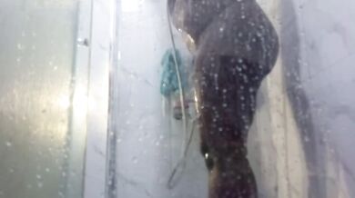 Amateur Shower Session Destroyed With elephanttrunk888