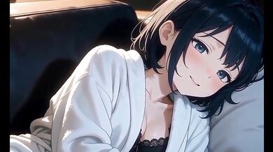 Beautiful Ai Girl Masturbating Solo With Tentacles in Uncensored HD Hentai Dreams Gushing Squirting