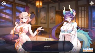 Harem Fantasy Bikini Tales DLC Part 1 Xulang Cowgirl Sex H-Scene
