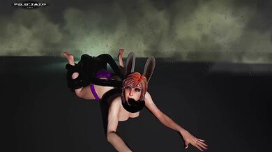 Bunny Girl Alien Creampie Destroyed By Tentacles 3D Animation