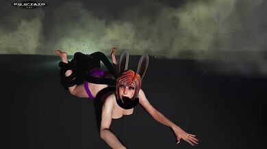 Bunny Girl Alien Creampie Destroyed By Tentacles 3D Animation