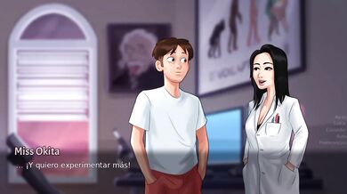 Doctora Caliente Teaches Hentai Gaming Milf Cum Inside