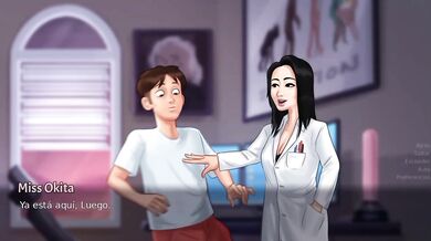 Doctora Caliente Teaches Hentai Gaming Milf Cum Inside