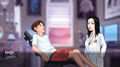 Doctora Caliente Teaches Hentai Gaming Milf Cum Inside