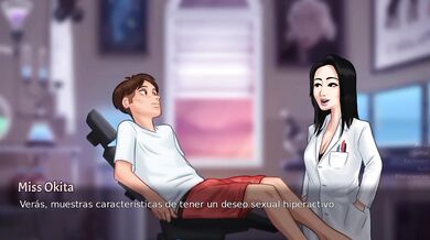 Doctora Caliente Teaches Hentai Gaming Milf Cum Inside