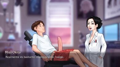 Doctora Caliente Teaches Hentai Gaming Milf Cum Inside