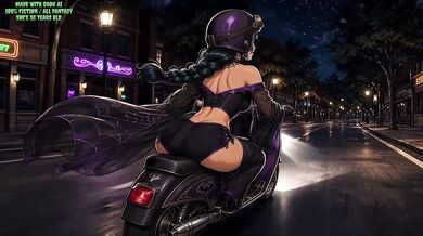 Halloween Costume Sexy Dance Extreme Horny Girl Solo Animated Babe Big Ass