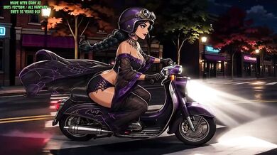Halloween Costume Sexy Dance Extreme Horny Girl Solo Animated Babe Big Ass