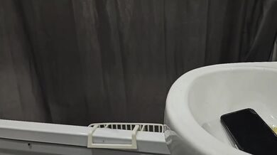 Shower Blowjob Filled With Cum From Big Dick Amateur With Tattoos