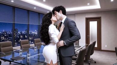 Marketing Meeting Turns Into Hard Office Sex With Horny Milf Boss