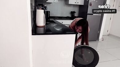 Stepmom Walks In On Stepson Masturbating And Grinds Him Doggy Style