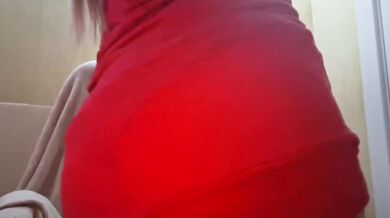 Pov Squirting Asshole Worship In Red Dress