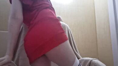 Pov Squirting Asshole Worship In Red Dress