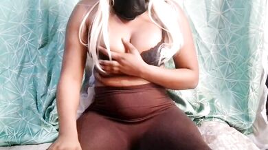 Exclusive HD Solo Female Amateur With Big Ass And Big Boobs Getting Pussy Fucked Until She Cums With Cum Inside Wet Panties