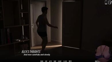 3D Hentai Slutty Teen Brushes Small Boobs No Bra Public