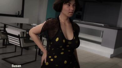 Destroys Cheating MILF With Big Ass And Big Tits In Gaming Session