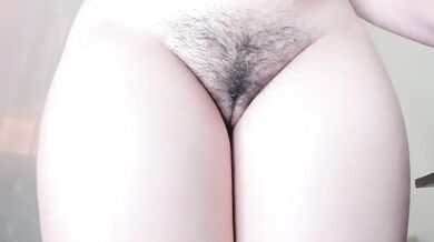 Naughty Caitlyn Hairy Bush Gushes for You