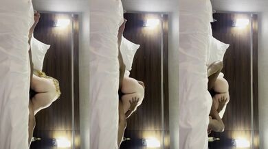 Verified Amateur Blonde Hotel Rough Sex Destroyed By Thick BBC