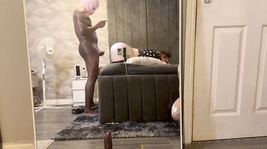 Horny Stepsister Loud Moaning Nearly Got Us Caught Creampie