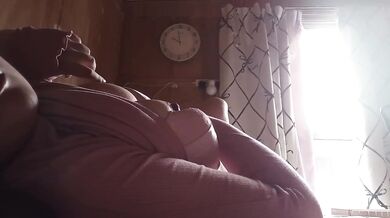 Japanese チクニー voice masturbation gushing big tits solo female amateur bbw