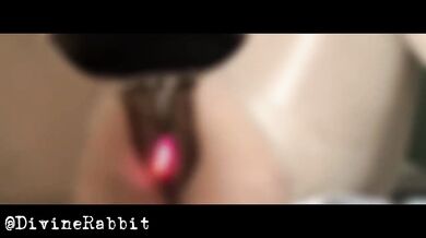 Ripping Nylons to Destroy My Pussy While Masturbating in HD Amateur Solo