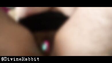 Ripping Nylons to Destroy My Pussy While Masturbating in HD Amateur Solo