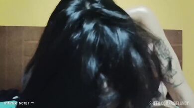18 Year Old Latina Flaca Cum Destroyed Gushing Choked