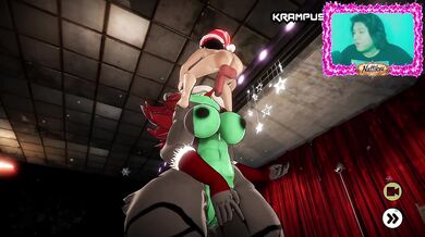 Christmas Scene Destroyed Choking Blowjob Frenni Arcade Mode Fap Night