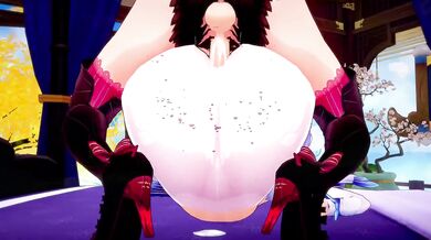 Carlotta x Cantarella Futanari Wuthering Waves Hentai Animation Destroyed Gushing