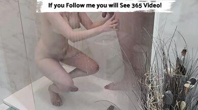 Shower Cum Dripping Busty Blonde Stepmom Gushing Deep Throat Taboo Tity Fuck Blowjob