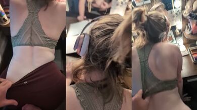 Verified Amateur Blonde Stepdaughter Destroyed Gushing Doggystyle Punishment By Hard Fast Fuck Stepdaddy
