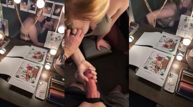 Stepdaughter thought she could be alone but sloppy blowjob destroyed her deep throat