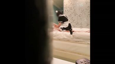 Maid Servant Waves Cunt Doggystyle From Behind Huge Ass POV Amateur JAV Asian Girlfriend Cosplay Maid Outfit Skirt