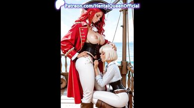 Oiled Pirate Lesbian Redhead Blonde Strapon Hardcore Ship Outdoor Amateur