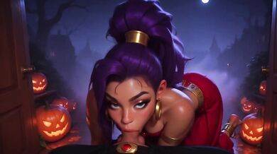 Heather Mason Shantae Trick Or Treat Knock Knock Blowjob Big Tits Cumshot