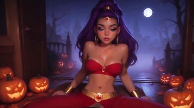 Heather Mason Shantae Trick Or Treat Knock Knock Blowjob Big Tits Cumshot