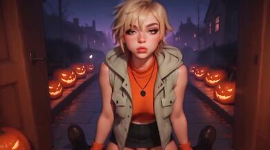 Heather Mason Shantae Trick Or Treat Knock Knock Blowjob Big Tits Cumshot