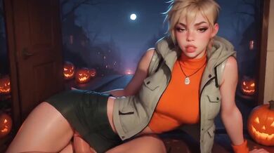 Heather Mason Shantae Trick Or Treat Knock Knock Blowjob Big Tits Cumshot