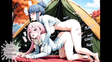 Destroyed Cum Dripping Hentai Anime Compilation with Threesome JOI and Creampie Orgasm