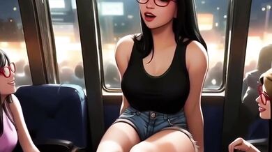 Lin's Friend Gave You A Footjob On The Train