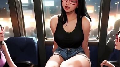 Lin's Friend Gave You A Footjob On The Train