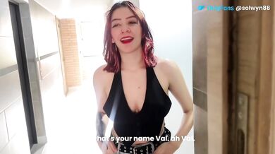 Colombian Redhead Neighbor Decorates Christmas Then Gives Passionate Blowjob And Anal Cumshot