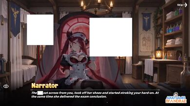 Isekai Waifu Overlord Part 13 Room 69 Ruby Foot Fetish Massage Hentai Game