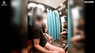 Caught Milf Deepthroat Big Cock in Dressing Room