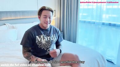 Birthday Destroyed By Two Asian Baddies In Amateur FFM Threesome Pov Doggystyle Gushing
